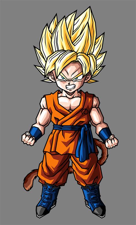 Kid Goku, SSJ by hsvhrt on DeviantArt