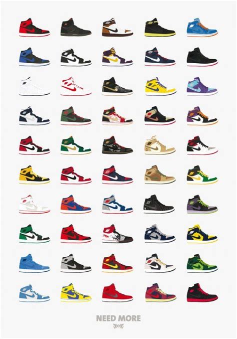 Posters Air Max 1 & Air Jordan 1 - Sneakers.fr | Nike shoes jordans ...