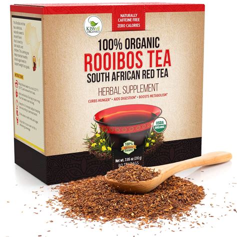 Organic Rooibos Tea Bags - Caffeine Free South African Red Detox - Herbal... 647409741174 | eBay