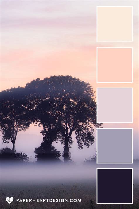 Color Palette: In a Fog — Paper Heart Design