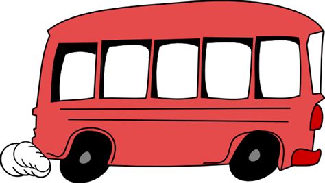 Red Bus Clip Art at Clker.com - vector clip art online, royalty free & public domain