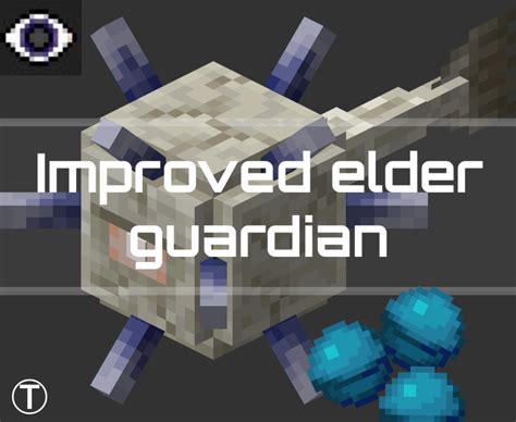 Elder Guardian Improvements V2 1.14-1.18+ Minecraft Data Pack