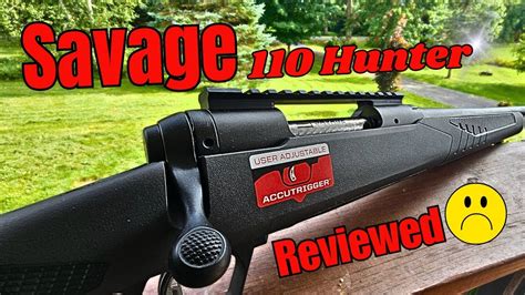 Savage 110 Hunter Review - YouTube