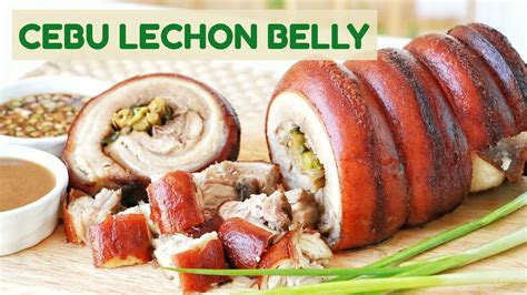 Cebu Lechon Belly Oven Recipe | Roasted Pork Belly Roll - YouTube