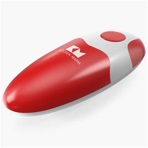 Electric Can Opener Kitchen Mama Red 3D model - TurboSquid 2031796