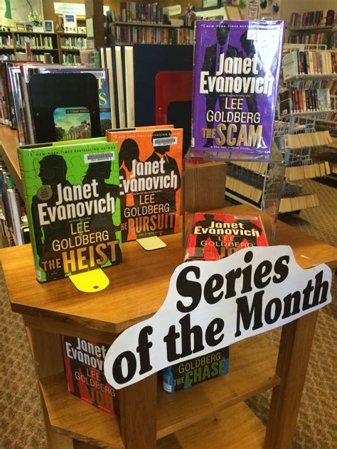 Series of the Month: Fox & O'Hare by Janet Evanovich and Lee Goldberg | School library displays ...