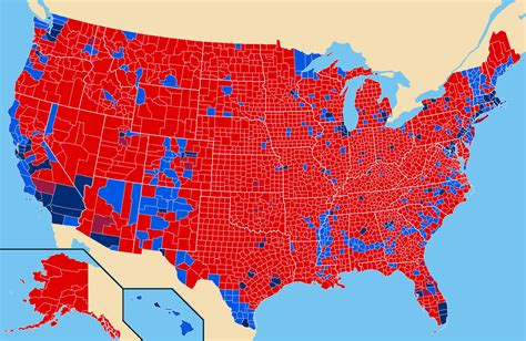 2016: Election Results by County by YNot1989 on DeviantArt