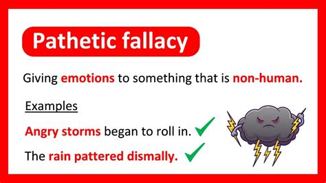 What is PATHETIC FALLACY? Learn with Examples - YouTube