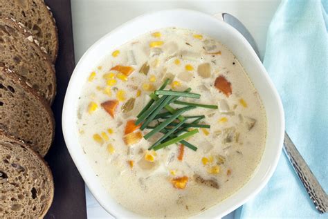 Crockpot Corn Chowder {With Video} - The Slow Cooking Club