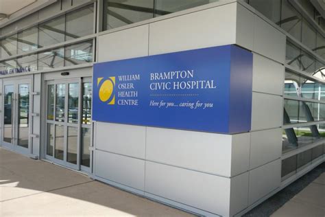 Brampton Civic Hospital - WSI SIGN Systems Ltd