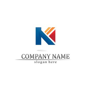 K Letter Font Concept Business Logo Vector With Initial Company Designk Logo Vector, Royal ...