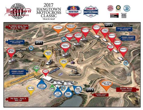 2017 Lucas Oil Pro Motocross Championship: Hangtown Track Map | MotocrossAddiction.com ...