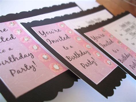 Tearful Touch: DIY Birthday Invitations Fit for a Tween