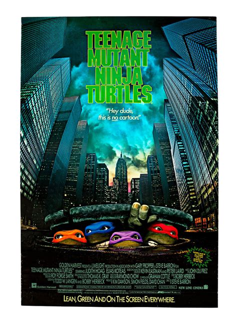 Teenage Mutant Ninja Turtles Movie Poster