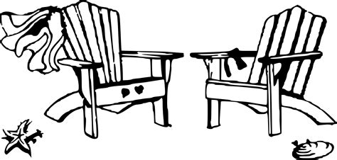 Umbrella Beach Chair Clipart - Everything Furniture