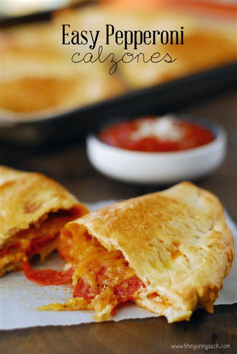 Easy Pepperoni Calzone Recipe | Just A Pinch Recipes