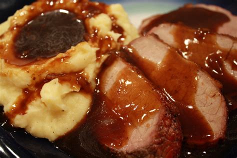 Roast Beef and Black Gravy - Slutty Food Blog