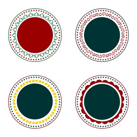 Circle Printable Labels