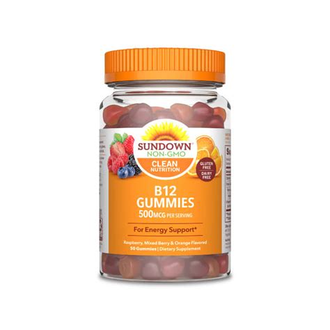 Vitamin B12 500 mcg Gummies | Sundown®