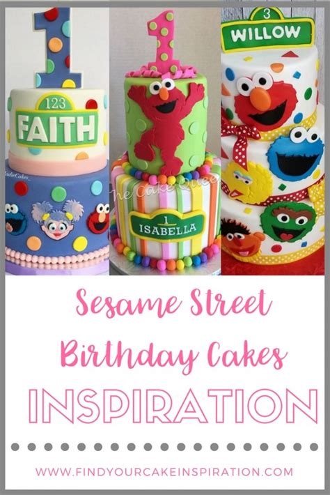 11 Adorable Sesame Street Birthday Cakes - Find Your Cake Inspiration