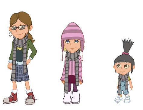 Margo Edith And Agnes Dress Up by TheFishAndTheBird on DeviantArt