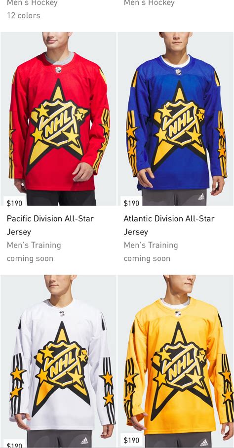 2024 All Star Jerseys Leak via Adidas Website : r/nhl