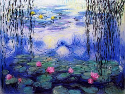 Water Garden Painting Claude Monet