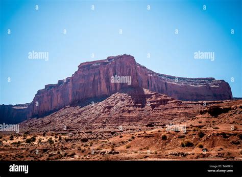 Monument Valley in Utah Oljato Stock Photo - Alamy