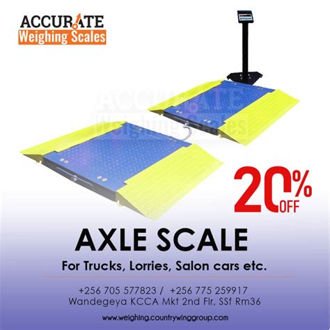 In-Ground and Portable Truck Scales Axle and Wheel Scales – ACCURATE ...