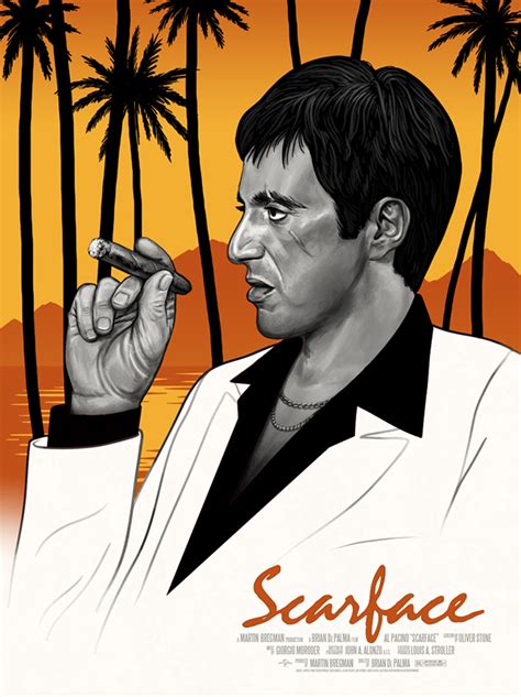 Scarface Poster Designs by Mike Mitchell