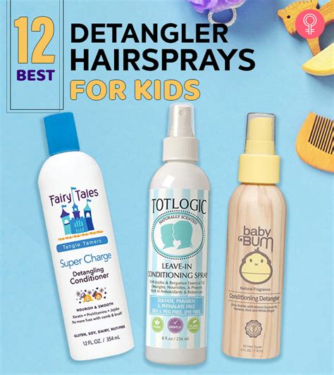 12 Best Detangler Hair Sprays For Kids