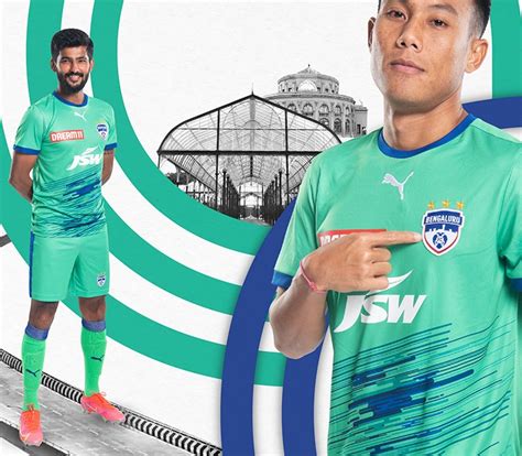 Green Bengaluru FC Jersey 2022-2023 | Puma Bangalore ISL Third Kit 22 ...