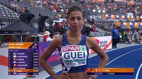 VIDEO - 400 mètres : Floria Gueï qualifiée sans problème pour les demi ...