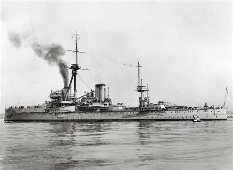 The ship that started it all, HMS Dreadnought in 1907 as flagship of ...