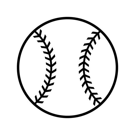 Baseball vector icon 551467 Vector Art at Vecteezy