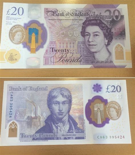 The new 20 Pound note : r/mildlyinteresting