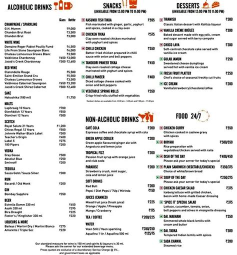 Spice It - ibis New Delhi Menu - Zomato