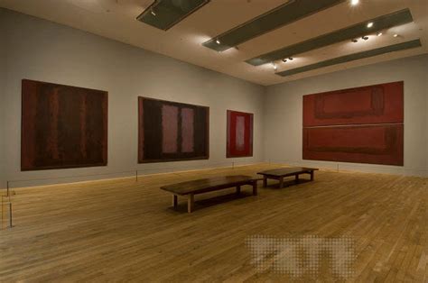 Rothko Room, Tate's Seagram Murals display, Tate Modern, c.2006, Mark ...