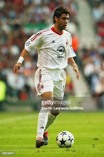 Rui Costa of AC Milan running with the ball during the UEFA Champions ...