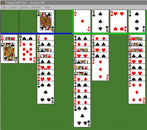 FreeCell tutorial for beginning players