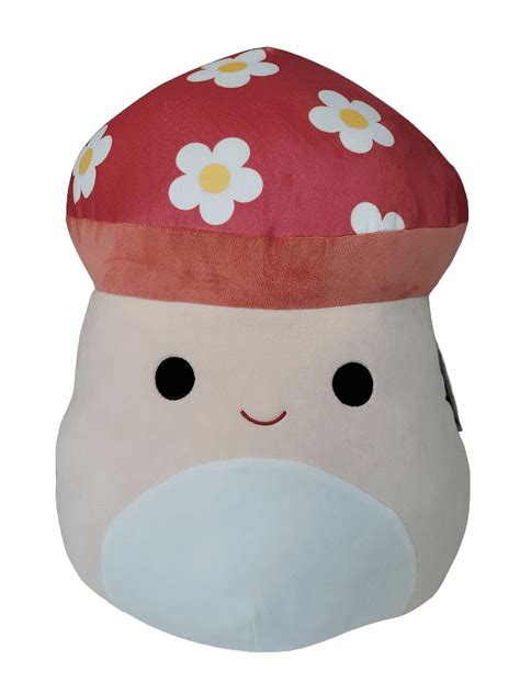 16 Inch Rare Limited Edition Squishmallows Kellytoys Malcolm Mushroom ...