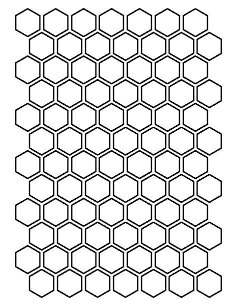 Printable 1 Inch Hexagon Template | Pattern tattoo, Geometric tattoo ...