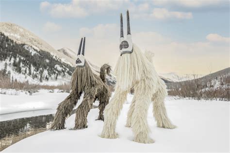 Mysterious Creatures Emerge from Recycled Materials in Sculptures by Spencer Hansen — Colossal