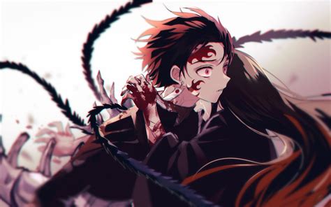 Kimetsu No Yaiba Tanjiro Demon Form - AnimeWpapers | Demon Slayer