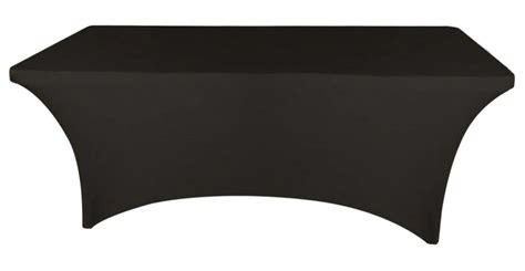 30x72 6 Foot Black Fitted Spandex Table Cover | Banquet tables, Fitted ...