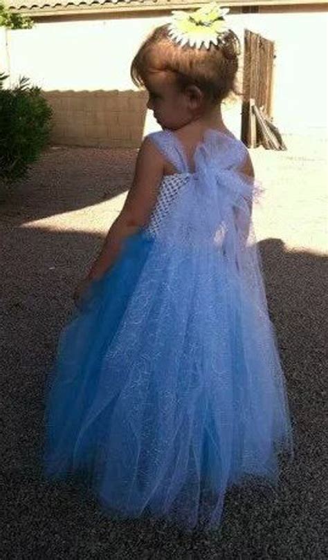 Baby Infant Toddler Elsa Replica Costume by FourGirlsAndATutu