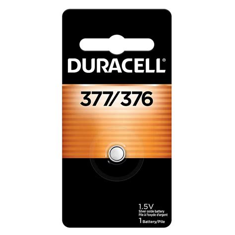 Duracell 376/377 Silver Oxide Button Battery - Shop Batteries at H-E-B