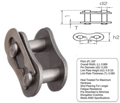 50-1, Roller Chain Connecting Link Standard ( Master Link ...