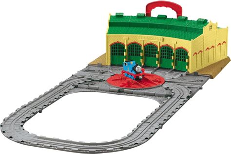 Amazon.co.jp: Thomas and Friends Take-n-Play Tidmouth Sheds Playset ...