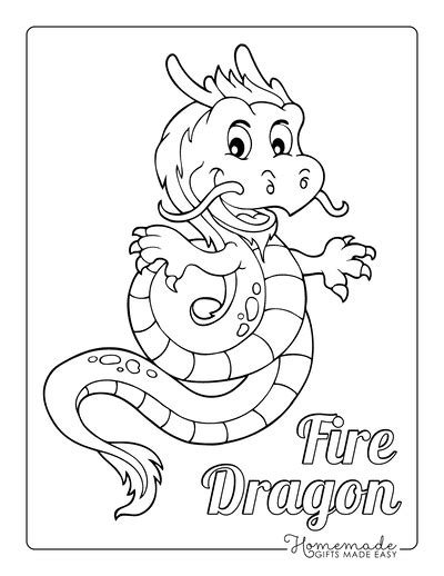 Chinese Dragon Coloring Pages Coloring Pages